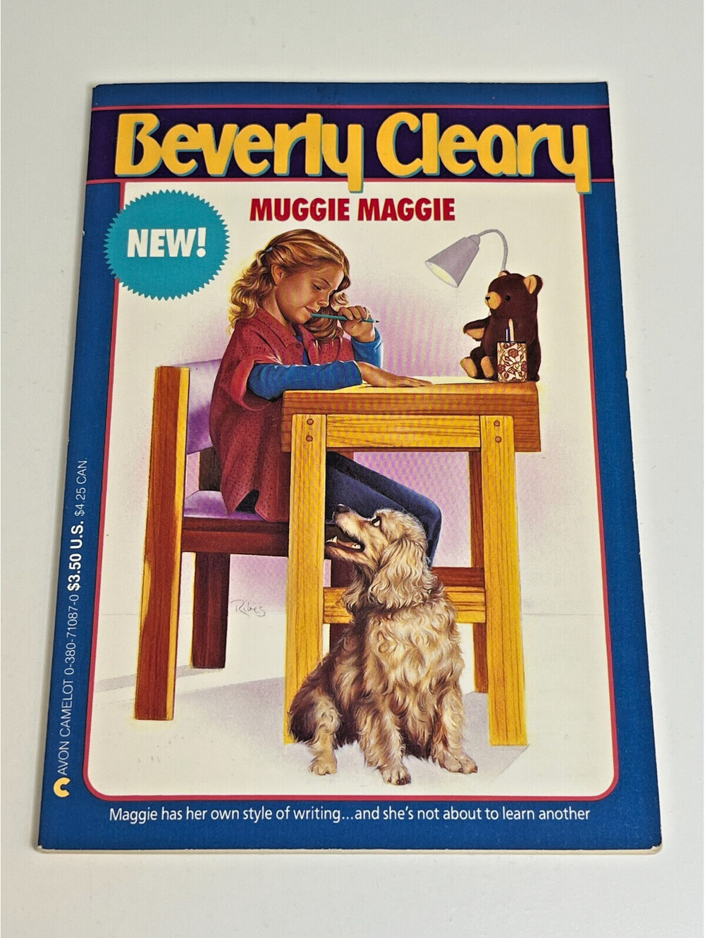 Muggie Maggie Beverly Cleary Avon Camelot Paperback Kids Chapter Book